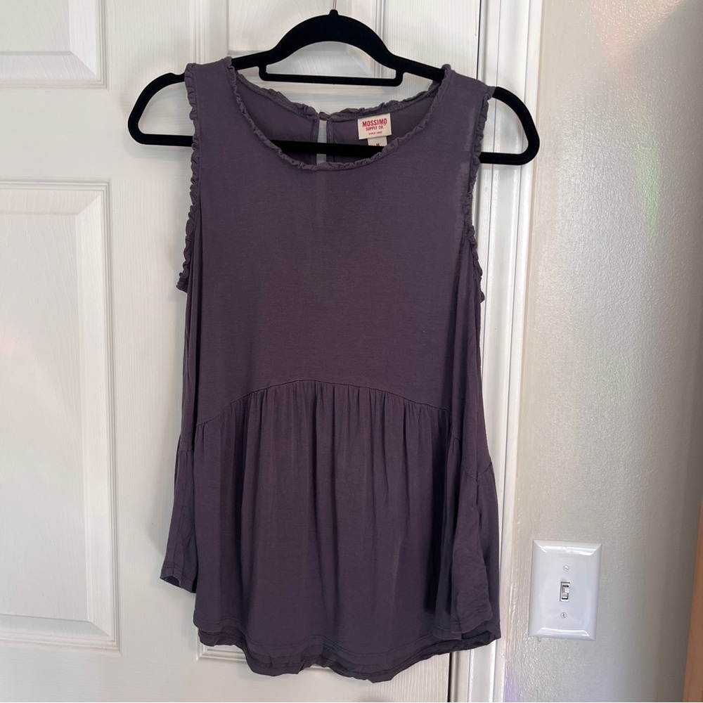 Mossimo Supply Co. Women's Sleeveless Tank in Gray/Purple